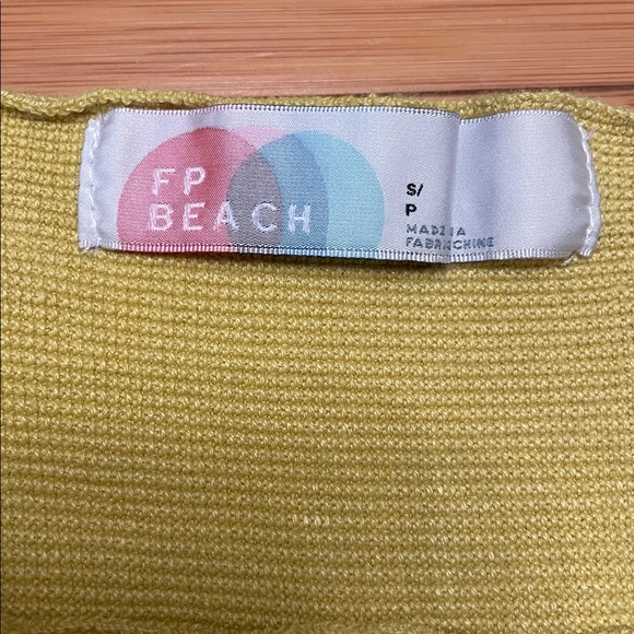 Free People Beach Coronado Maxi Dress Small Sleeveless Ribbed Crisscross Back - Picture 9 of 16